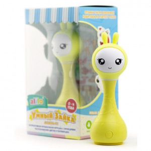 Музыкальная игрушка Умный зайка alilo R1 жёлтый 60907