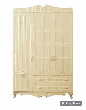 Шкаф Lovely Baby Sultan 3-х дверный крем