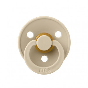 Пустышка латексная BIBS Colour Vanilla 0-6 месяцев, Арт.100245 - фото 1