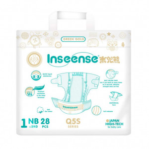 Подгуз INSEENSE Q5S подгузники NB с вырезом для пупка (0-5 кг) 28шт (6) - фото 1