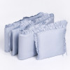 Защита для детской кроватки (бампер универсальный)Soft Cotton (Голубой) т.м.Perina
