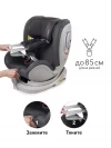 Автокресло Happy Baby I-Unix 0/1/2/3 (0-36кг) Graphite