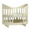 Кроватка Лель Mona Lisa 125*75 с маятником овальная сл.кость