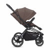 Коляска 2 в 1 Labala Raiz черная рама Choco brown