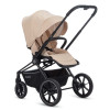 Коляска 2 в 1 Labala Raiz черная рама Sand beige