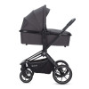 Коляска 2 в 1 Labala Raiz черная рама Stone grey