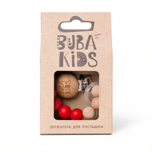 Держатель для пустышки Симпл Клубника - фото 1