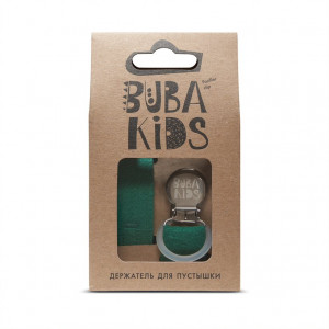 Держатель для пустышки из крапивы Рами Изумрудный - фото 1