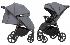 Коляска прогулочная Carrello Bravo Plus CRL-5515 Storm Grey