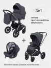 Коляска 3 в 1 Rant Flex Pro RA075 Graphite 