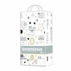 Трусики-подгузники XXL (15+кг) Inseense V5S 22шт (салатовая упаковка) (6) - фото 1