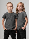 Футболка (Цвет серый (черный), Размер 122-128), 4-316U
