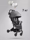 Коляска прогулочная Happy Baby Umma dark grey