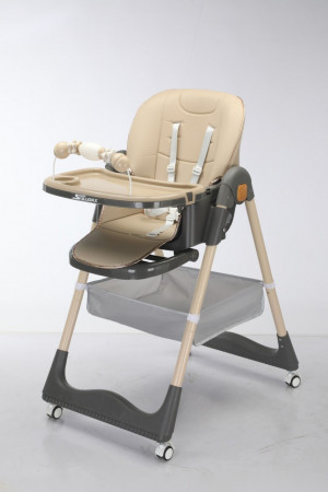 Стул для кормления Skillmax s-330 khaki - фото 1