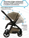 Коляска 2 в 1 Ining Baby 773 F khaki