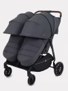 Коляска для двойни Rant Twinny RA151 graphite