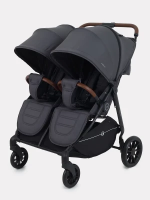 Коляска для двойни Rant Twinny RA151 graphite - фото 1