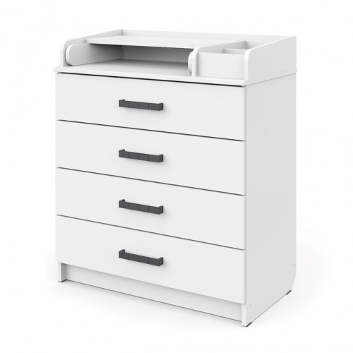 Комод Aton Сириус-2 Marvin 4 белая аляска