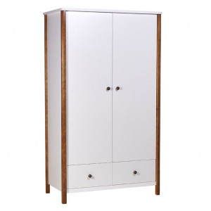 Шкаф Polini kids Simple 3510 2-х дверный белый-дуб крафт