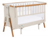 Кровать-трансформер приставная Tutti Bambini CoZee XL 120*60 Scandinavian Walnut/Ecru