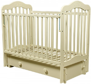 Кроватка Мой малыш 3 120*60 с маятником сл.кость