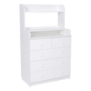 Комод Мой малыш Oscar 800/5 белый