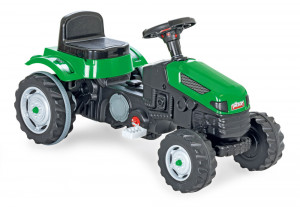 Каталка с педалями Pilsan Tractor Green