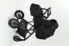 Коляска 2 в 1 Ining Baby KR350 black 