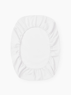 87543, Простыня на резинке 100х70 см (кремовый, 87543)