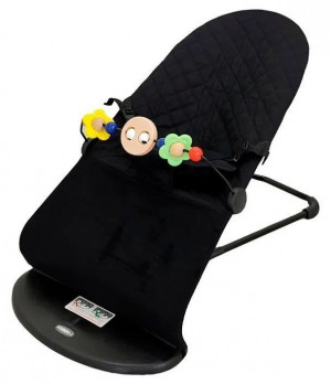 Качалка - Шезлонг Luxmom 456 черный