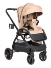 Коляска 3 в 1 Farfello Camille Beige