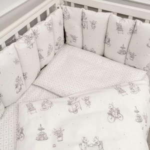 Набор для прямоугольной кр-ки 6 пр."Мышкины каникулы" цв.серый 6135/5 - фото 1