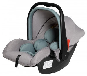 Автокресло Farfello HA-01 0+ (0-13кг) grey/mint