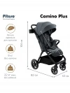 Коляска прогулочная Pituso Camino Graphite