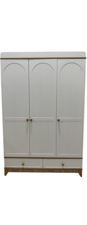 Шкаф Lovely Baby Frida 3-х дверный белый