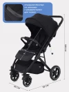 Коляска прогулочная MOWBaby Turbo 2.0 MB021 Black