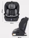 Автокресло Rant Basic ZY27F Apex 1/2/3 (9-36 кг) Grey