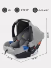 Автокресло Rant Cruise UB516 0+ (0-13 кг) Grey