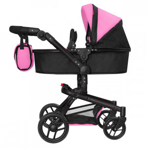 Коляски для кукол 2 в 1 Carrello Fortuna Hot Pink  - фото 1