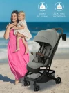 Коляска прогулочная Pituso Mini PU Grey Taupe