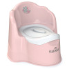 Горшок Kidwick Трон розовый/белый с белой крышкой