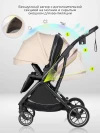 Коляска прогулочная Farfello Fest Lux Beige