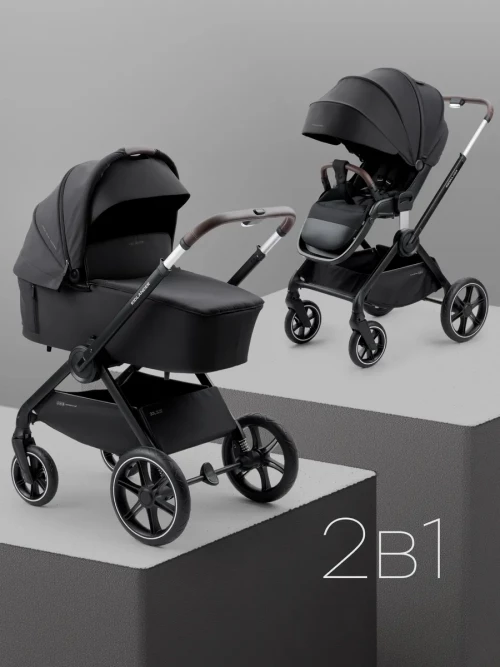 Коляска 2 в 1 Happy Baby Kidlander black