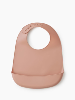 16006, Нагрудный фартук силиконовый (beige red, 16006)