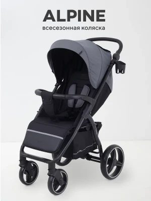 Коляска прогулочная Rant Basic Alpine RA450 2025 Graphite