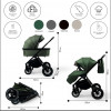 Коляска 2 в 1 Bubago Bloom BG зеленый