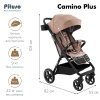 Коляска прогулочная Pituso Camino Cream Beige