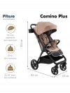 Коляска прогулочная Pituso Camino Cream Beige