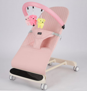 Качалка - Шезлонг Ining Baby FXW-6189 pink