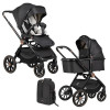 Коляска 2 в 1 Farfello Belleza Golden black